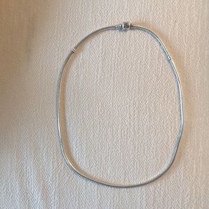 Pandora silver necklace